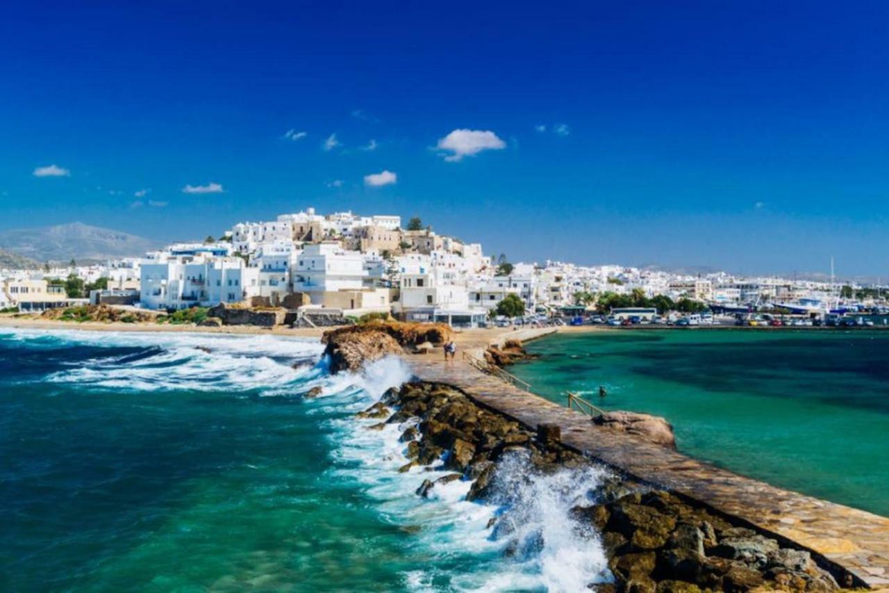 Independent Agapitos Apart , 2Bdrm, Private Patio Naxos City Exterior photo